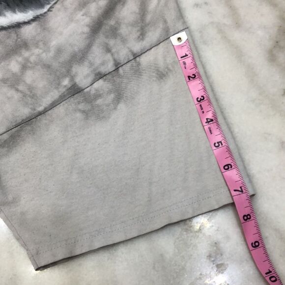 Liquid Blue Grey Wolf T-Shirt Size XL - Picture 7 of 7